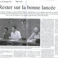 Article de presse "assemblée générale septembre 2007"