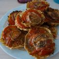 Tartelettes tomates/chèvre