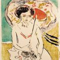 Exhibition of drawings and watercolors by Ernst Ludwig Kirchner opens at Galerie St. Etienne