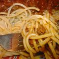 Spaghettis Bolognaise à ma façon 