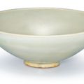 A Yaozhou 'moon-white' glazed bowl, Northern Song–Jin dynasty (960-1234)