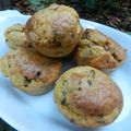 muffins poireaux lardons