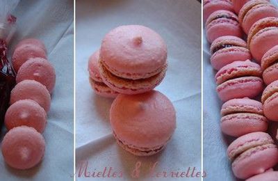 macaron framboise