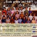 École privée cm1 1977