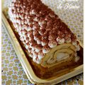 Bûche façon tiramisu aux Daims