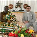 SAR le Prince Moulay Rachid accueille SM Osei Tutu II