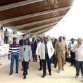 Obiang Nguema inspecte des travaux à Oyala 