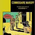 BD/Les Dossiers du Commissaire Maroff:  dessinateur belge P. Leika au Editions de L'élan.