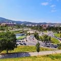 Rond-point à Barcelone (Espagne)