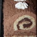 P'tite bûche de Noël chocolat praliné