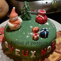 Gâteau 3D Noël