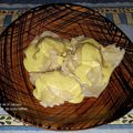 Ravioles de Saint Jacques sauce lait de coco et Safran (ou autres épices)