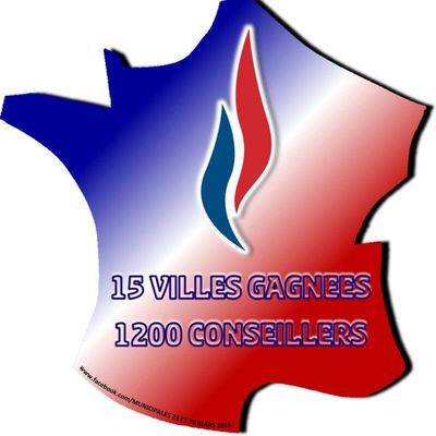 Le FN a 14 mairies et 1546 conseillers municipaux