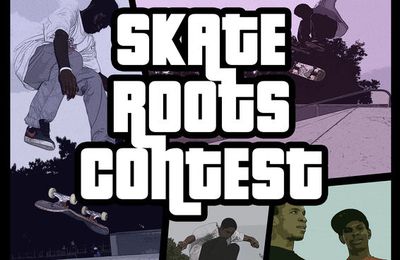 Affiche du Skate Roots Contest 2008
