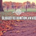 Blogger Recognition Award