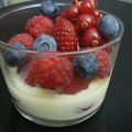 Panna Cotta fraise citron