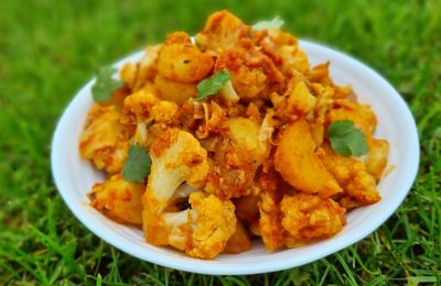 Aloo gobi (curry de chou-fleur à l'indienne)