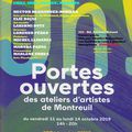 Exposition 21èmes Portes Ouvertes des Ateliers d'Artistes de Montreuil - 11 au 13 septembre 2019