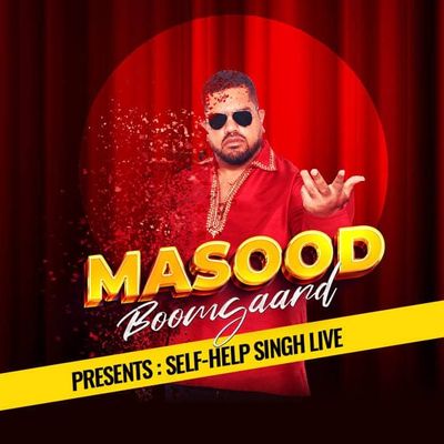 Masood Boomgaard présente son stand up comique Self Help Singh à Paris à l'Apollo Théâtre