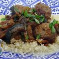 Boulettes de bœuf façon tajine