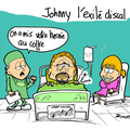 Johnny Hallyday, hernie,Los Angeles, chirugien et opération à la loupe