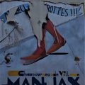  Street art    st etienne  EV 42 2019   "bottes mange crottes"  ELLA & PITR