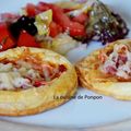 Mini pizza feuilletée avec Balko