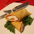 Crêpes à la farine de pois chiches, sans gluten et sans lactose