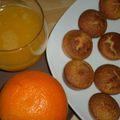 Muffins orange-vanille de Bourbon...