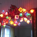 la guirlande électrique pour Noel . il y a 20 petites lampes.