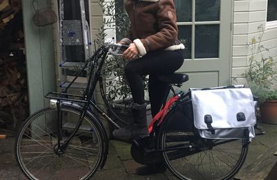 A vélo dans La Haye... tiens toi bien !
