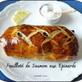 Feuilleté au saumon et aux épinards, Cervelle du Canut