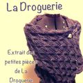 Mon Étole "jardin des plantes" de la droguerie est finie