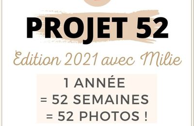 Projet 52 - 2021 : Carnet