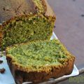 Cake amande au thé vert matcha