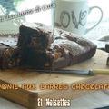 ღ " MIAM " Brownie aux barres chocolatées & noisettes