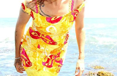 Des robes en tissus polynesien pour Zaza!!!