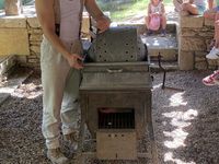 les machines à laver et l'essoreuse