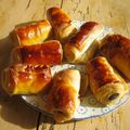 Les pains au chocolat : 1er essai