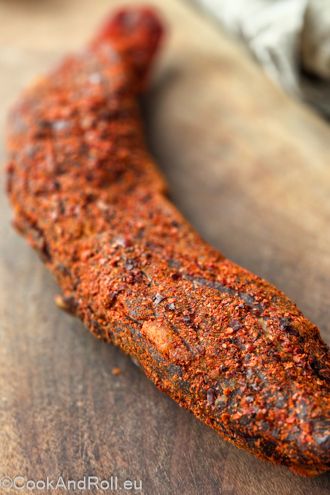 Filet de porc seche - piment niora
