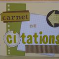 carnet de citations