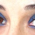 Maquillage bleu Contrast