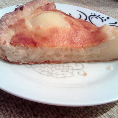 Recette + Test: Tarte aux poires façon amandine avec la pâte feuilletée Croustipate. 