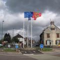 Rond-point à Le Neubourg