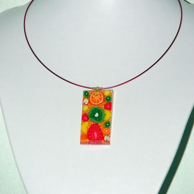 Parure "salade de fruits"