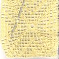 Couverture pour bébé au crochet