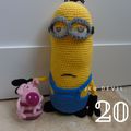 Jamais deux cent un Minion au crochet