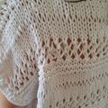 Un pull "dentelle"