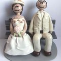 Deuxième figurine de mariage