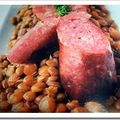 Saucisses et Lentilles en plat complet